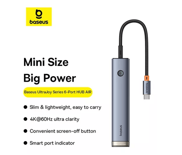 Hub Baseus Ultra Joy 6 in 1