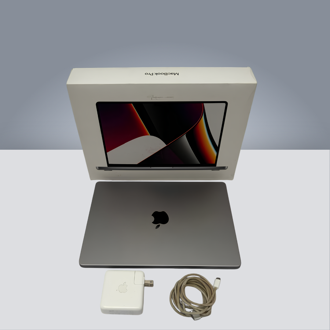 MacBook Pro 14" M1 Pro - 16GB - 512GB SSD - 86% / 481 Ciclos - Ingles - Usado