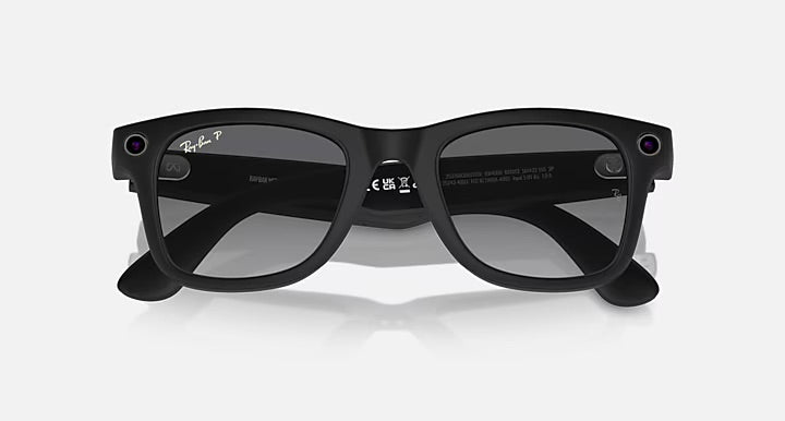 Rayban Meta Wayfarer - Matte Black/Polar Gradient Graphite
