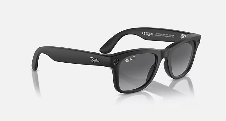 Rayban Meta Wayfarer - Matte Black/Polar Gradient Graphite