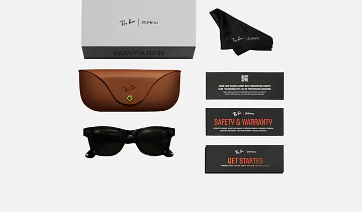 Rayban Meta Wayfarer - Matte Black/Polar Gradient Graphite