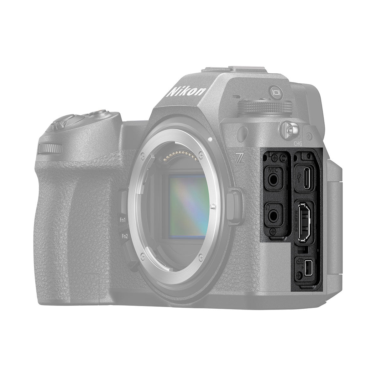 Nikon Z6III - Full Frame 6K vista trasera