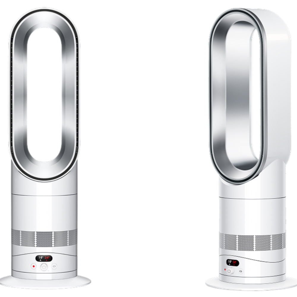 Dyson Hot+Cool HF1 - Calefactor y ventilador - vista frontal y lateral