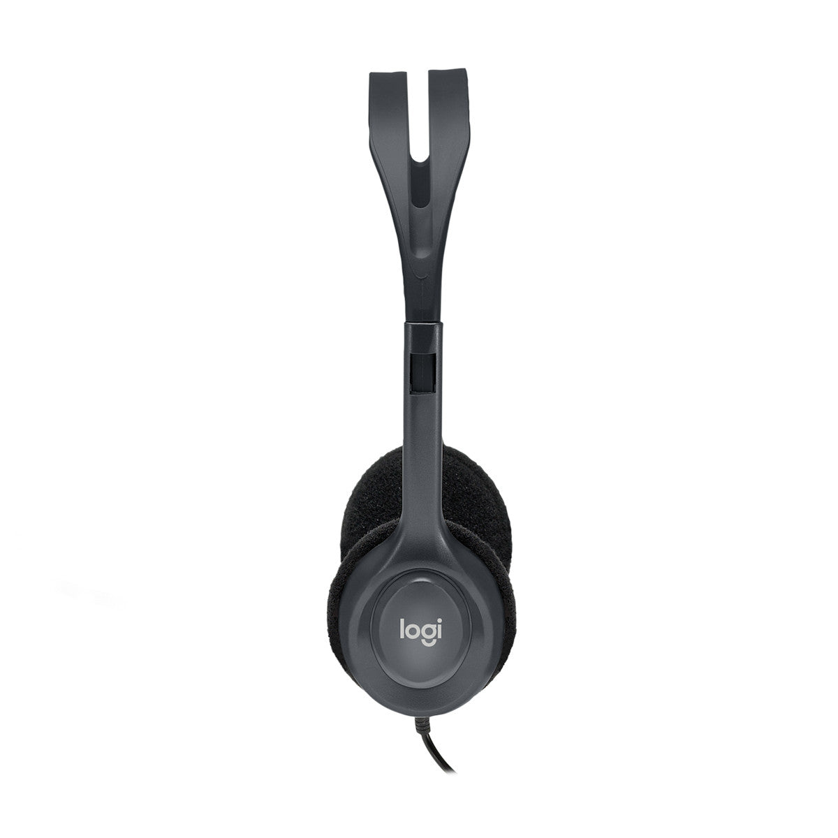 Auriculares Logitech H111 con micrófono, vista lateral