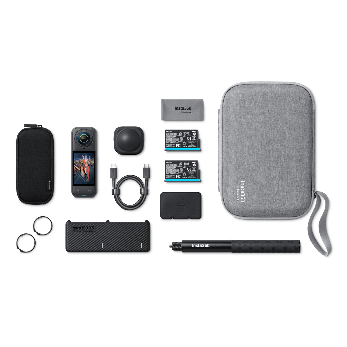 Insta360 X5 Essential Bundle - Cámara 360° 8K - vista 1