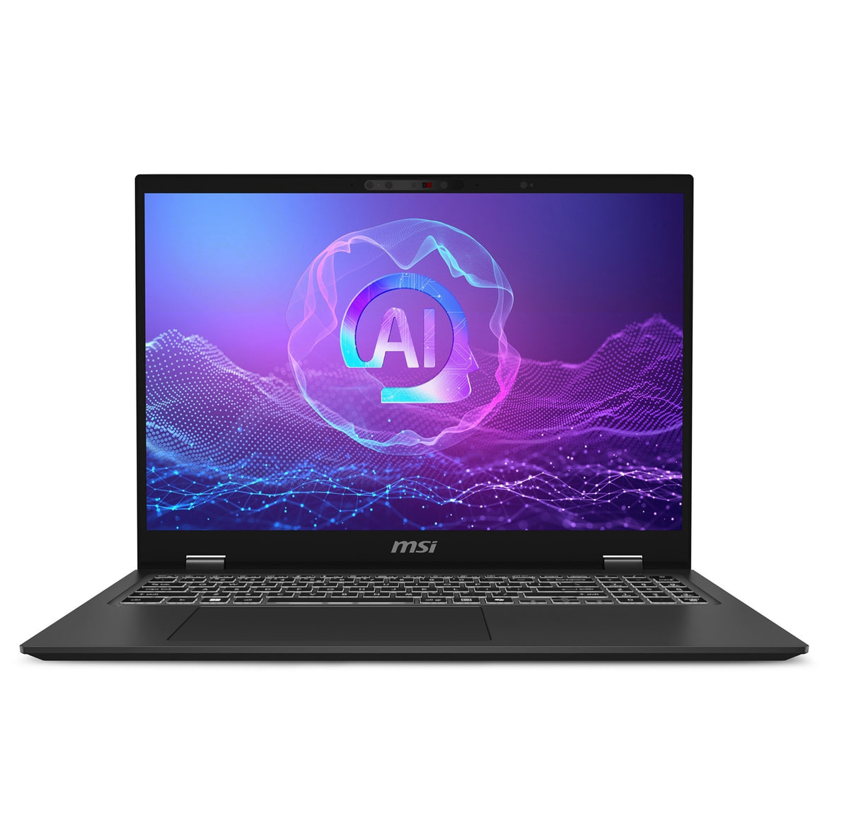 MSI Prestige 16 AI+ - vista frontal