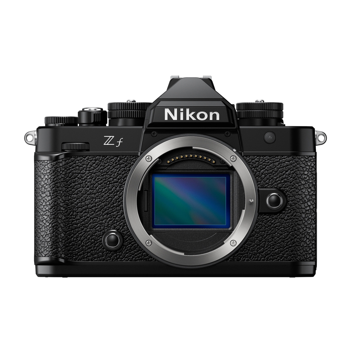 Nikon Zf - Full Frame retro 24,5 MP negra vista frontal