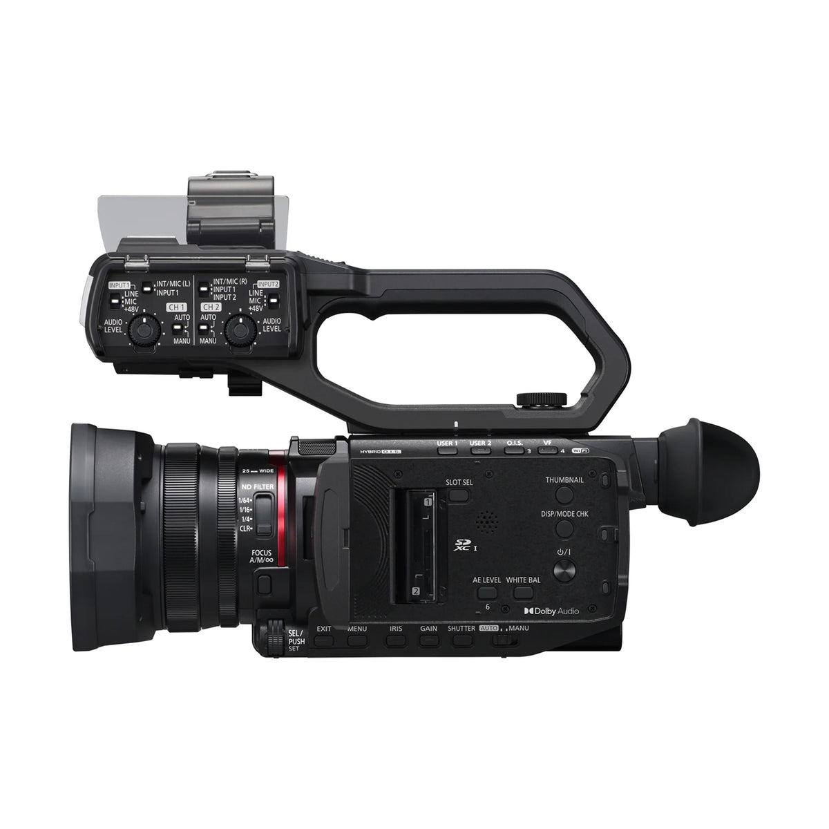 Panasonic HC-X2100 videocámara 4K - vista 2