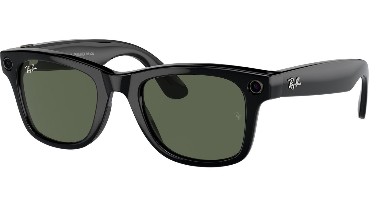 Ray-Ban Meta Wayfarer Gen 1 - Shiny Black / Green - vista 2