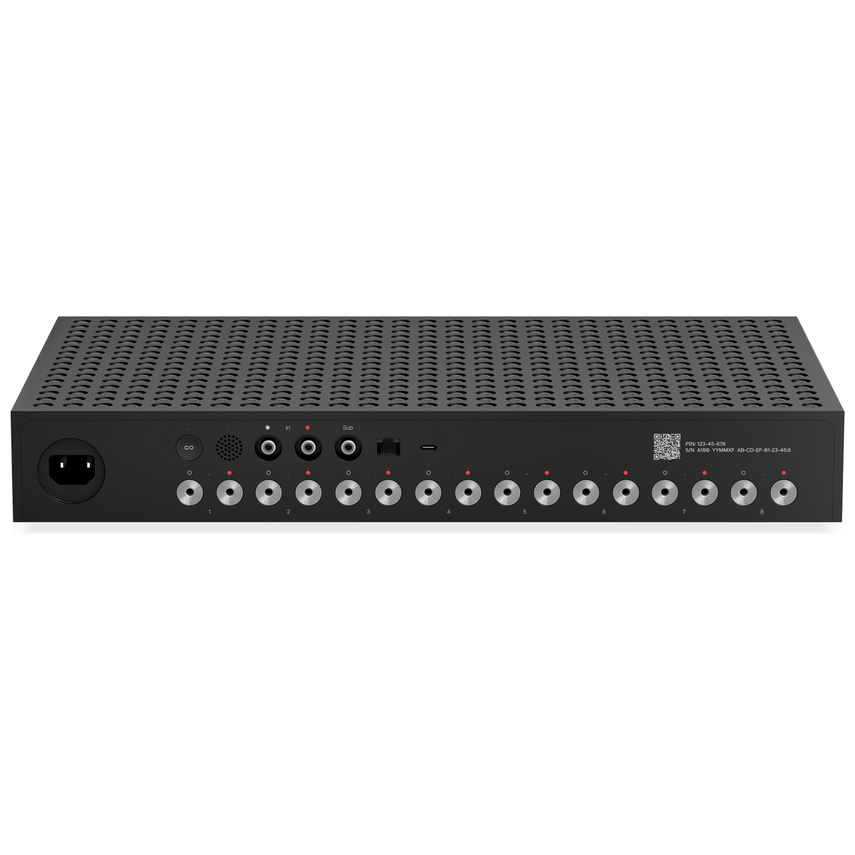 Sonos Amp Multi - panel trasero