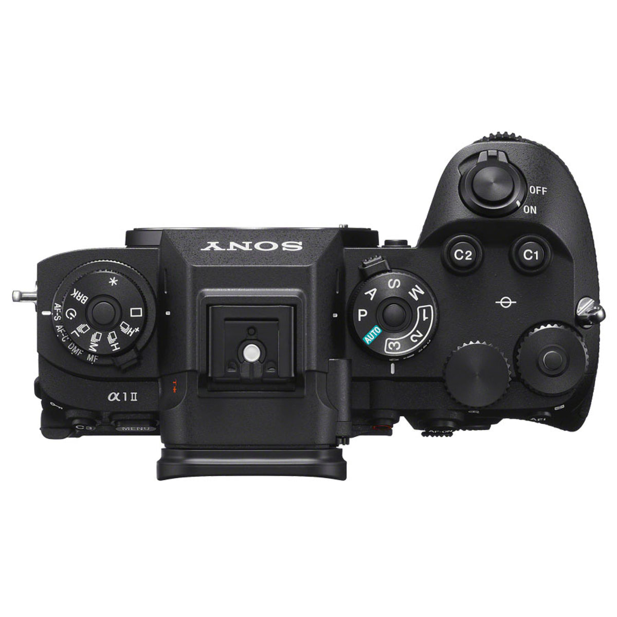 Sony Alpha 1 II Body - vista superior