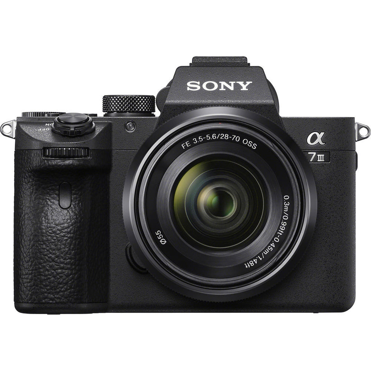 Sony Alpha 7 III Kit 28-70mm - vista frontal