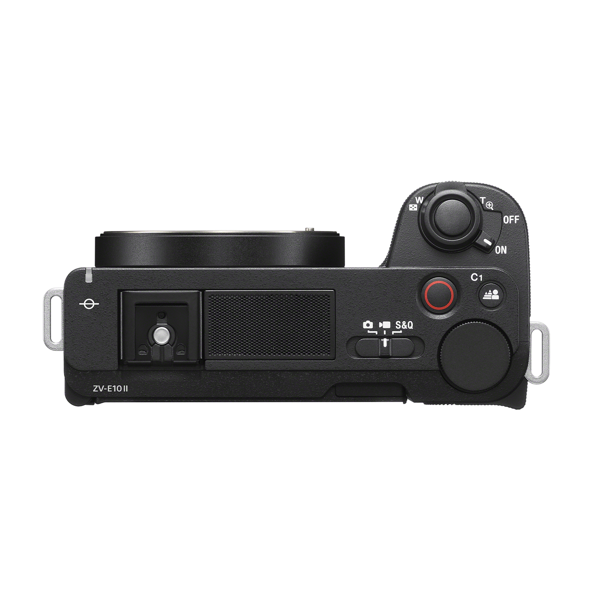 Sony ZV-E10 II Body negra - vista superior