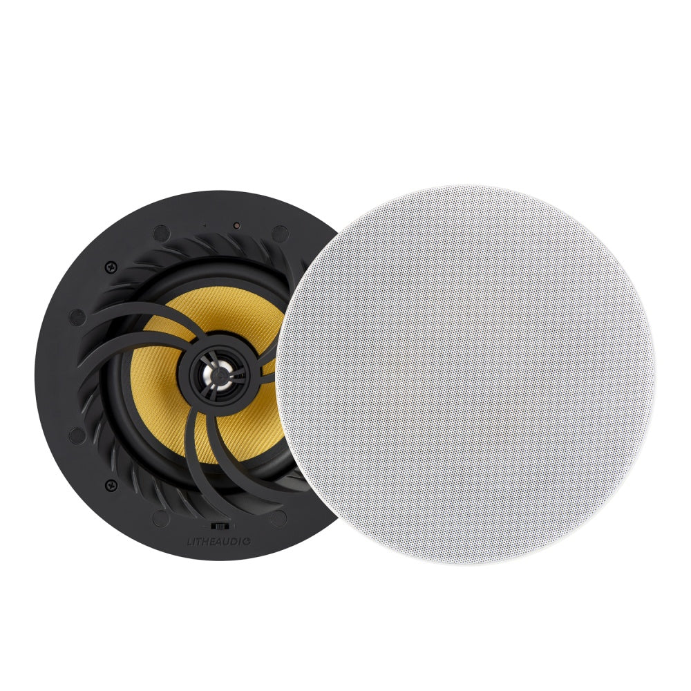 Lithe Audio All-in-one Wi-Fi & Bluetooth Ceiling speaker Pair