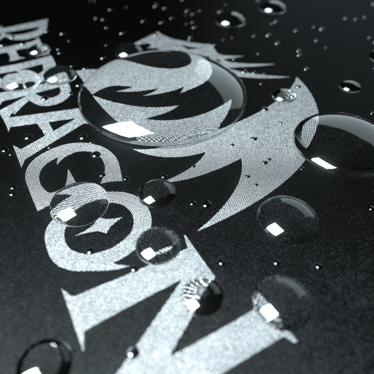 Pad mouse Redragon P029 Flick Small, detalle del logo Redragon