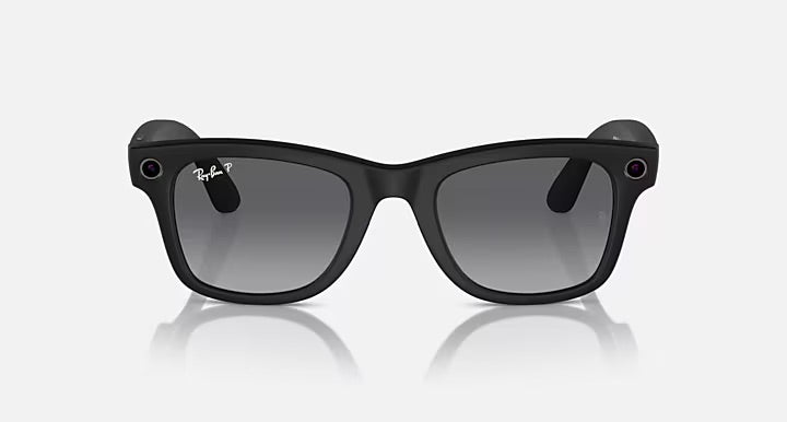 Rayban Meta Wayfarer - Matte Black/Polar Gradient Graphite
