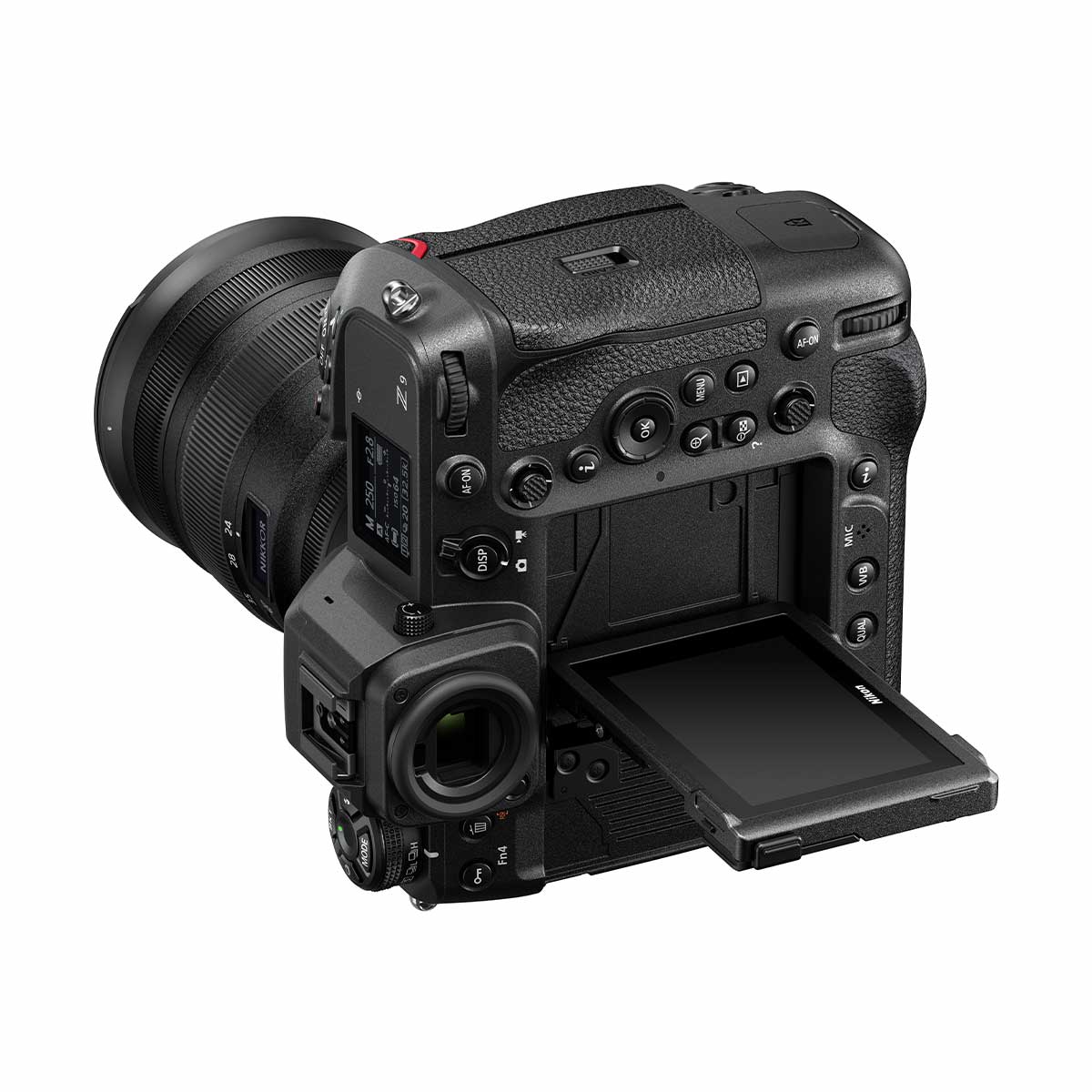 Nikon Z9 - Full Frame 45,7 MP 8K vista trasera