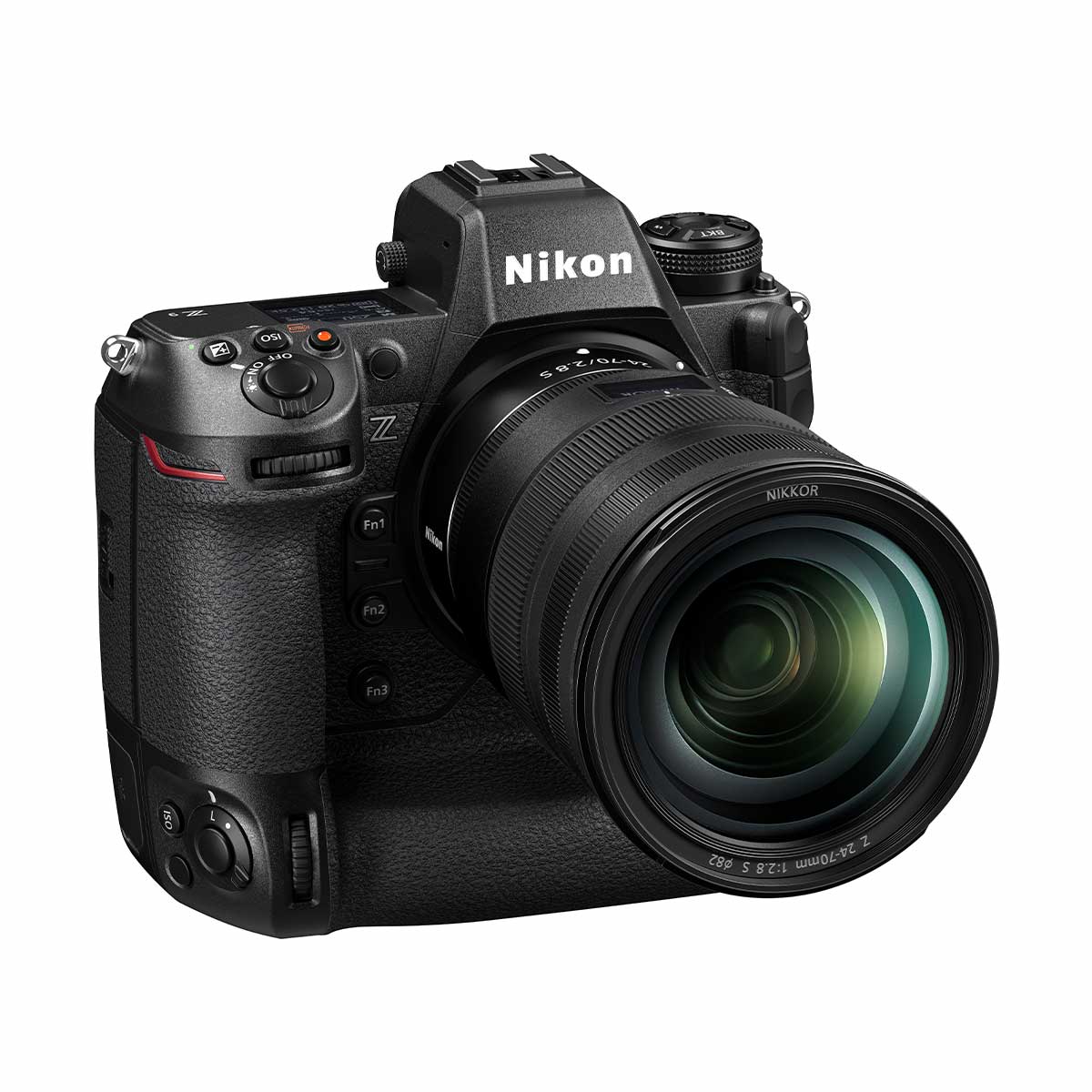 Nikon Z9 - Full Frame 45,7 MP 8K vista superior