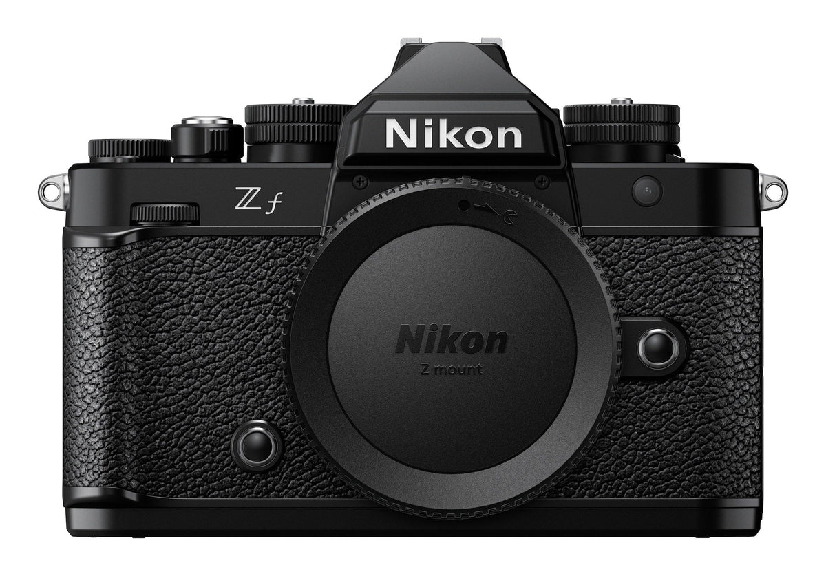 Nikon Zf - Full Frame retro 24,5 MP negra con tapa de cuerpo