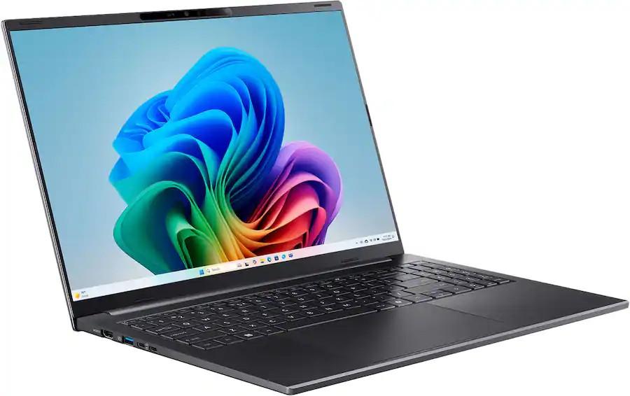 Acer Swift Go 16 AI - vista angular
