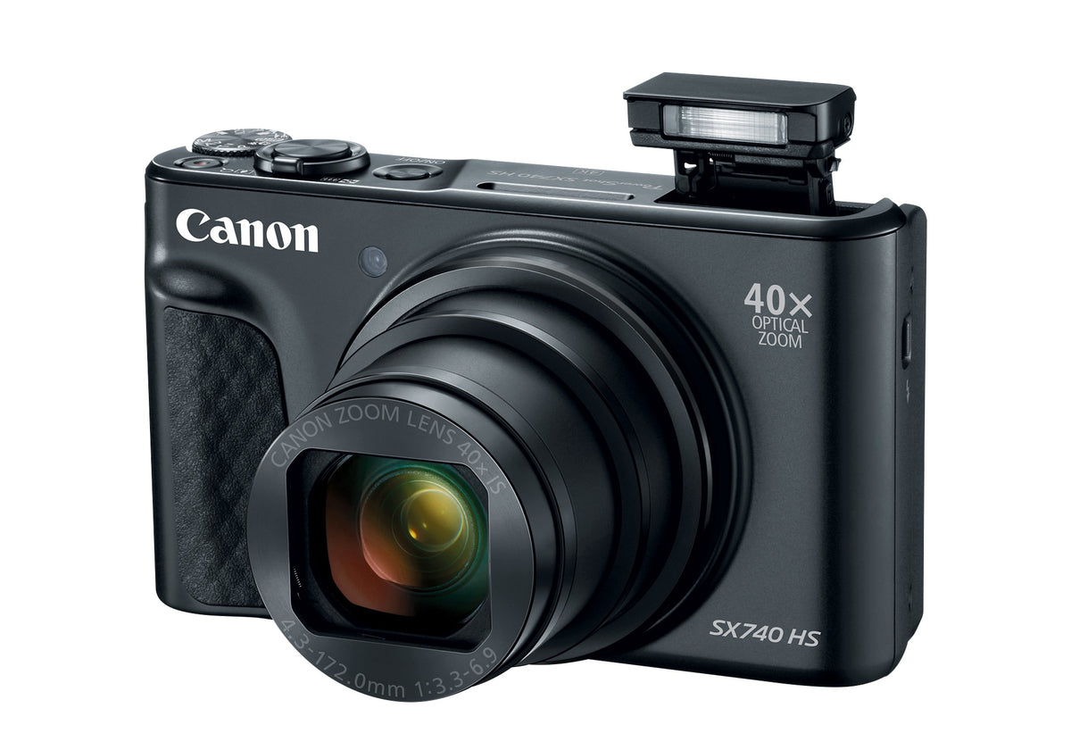 Canon PowerShot SX740 HS - Zoom óptico 40x y video 4K - vista 4