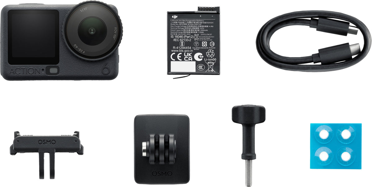 DJI Osmo Action 6 Standard Combo - vista 3