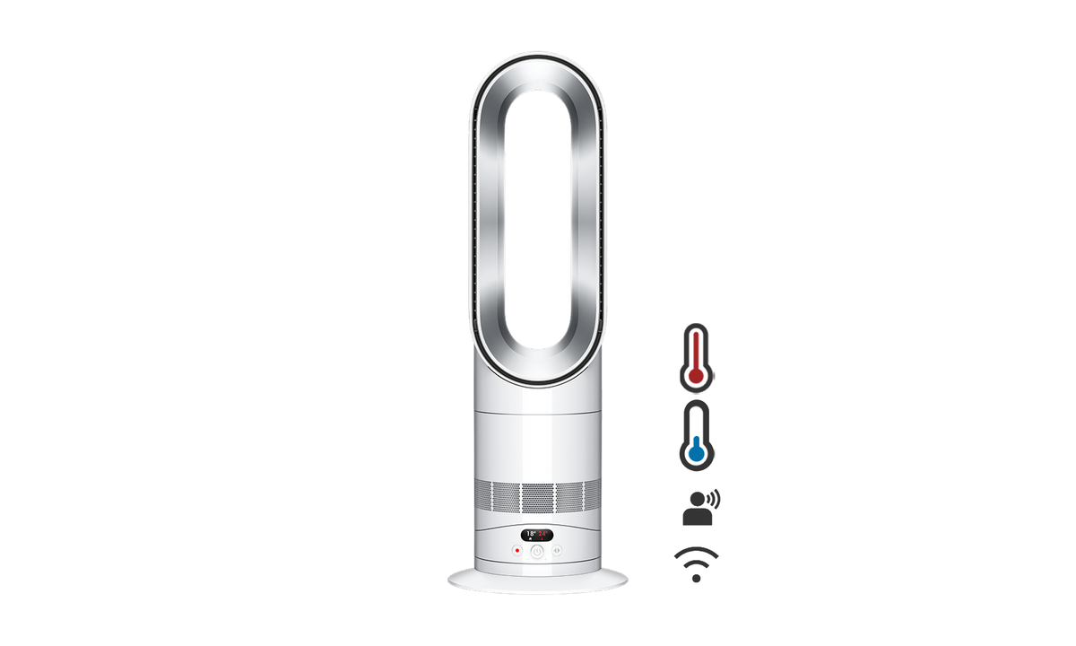 Dyson Hot+Cool HF1 - Calefactor y ventilador - vista frontal