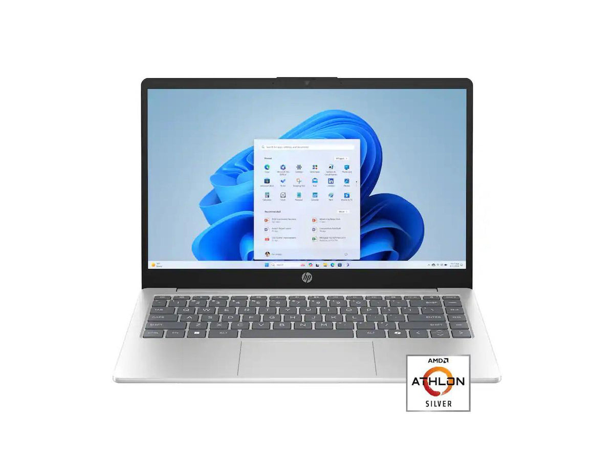 HP 14-em0111dx Natural Silver vista frontal