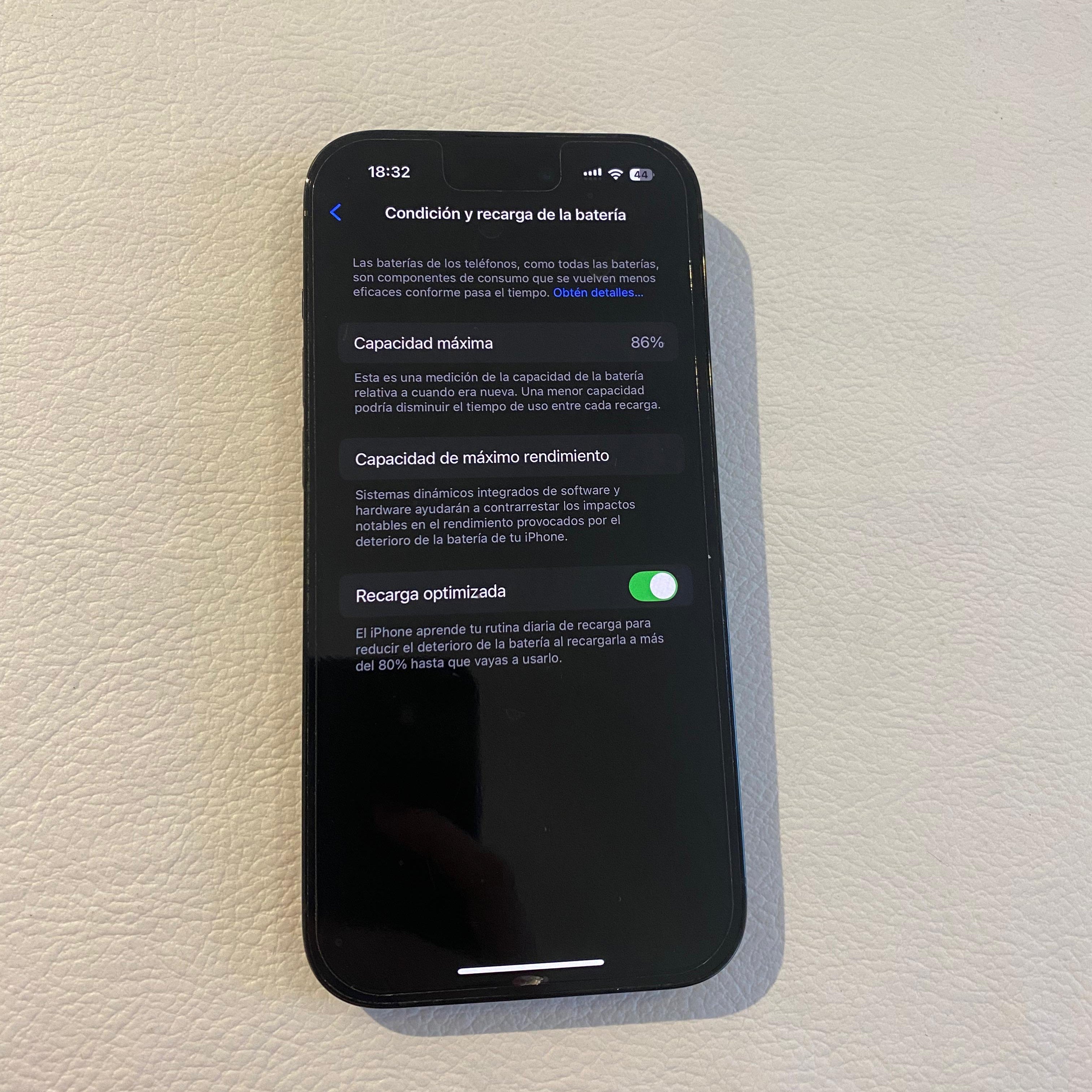 iPhone 14 Pro - 128GB - Black - 86%