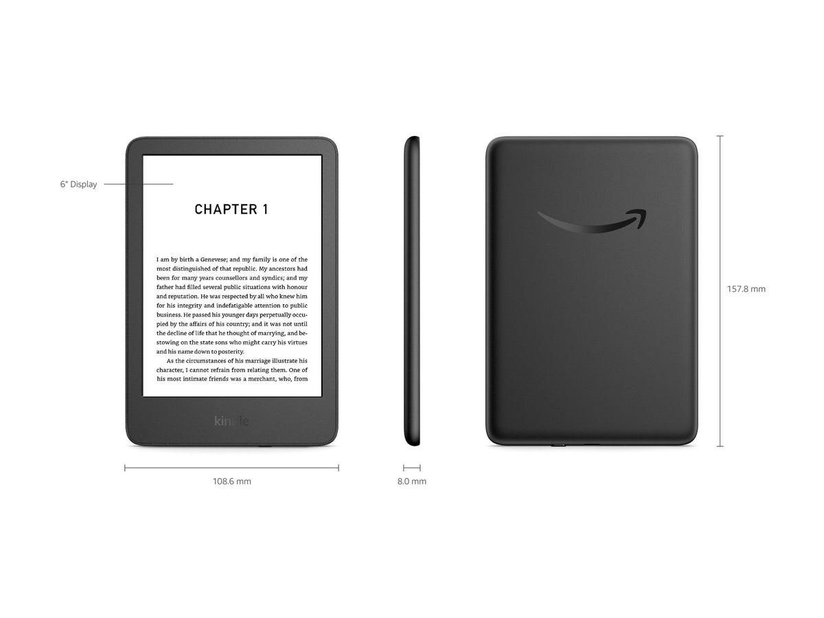 Kindle 6" 11va Gen 2024 negro - vista 4