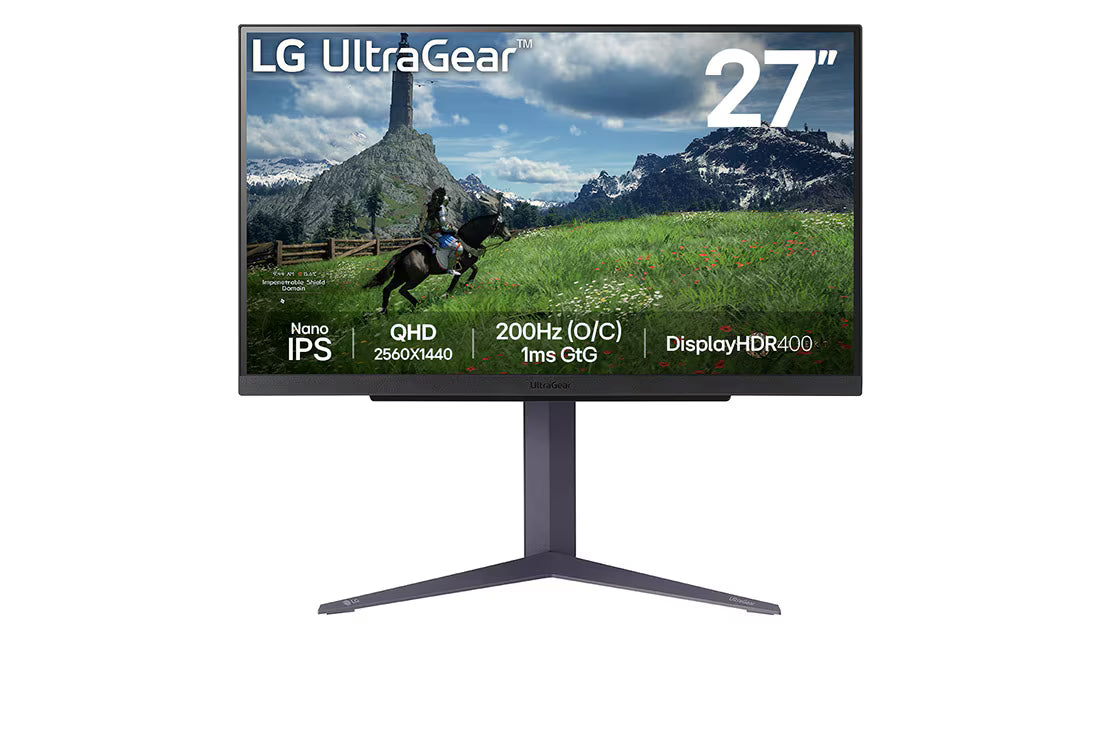 Monitor LG UltraGear - vista 1