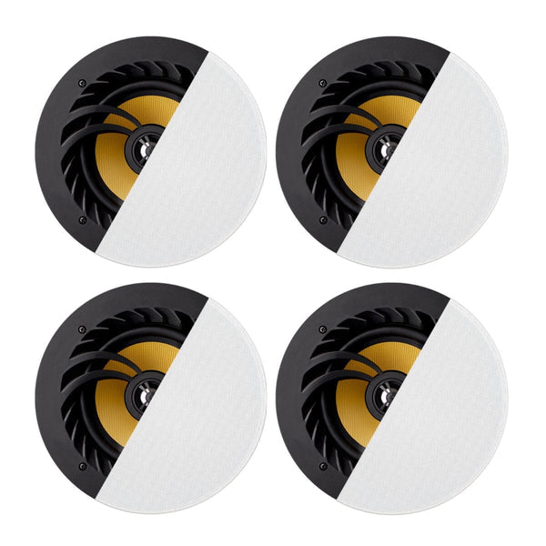 Lithe Audio Bluetooth Wireless 6.5" Ceiling Speaker (2 Master And 2 Passives)