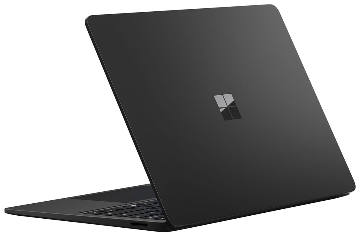 Microsoft Surface Laptop 13.8 negro vista trasera