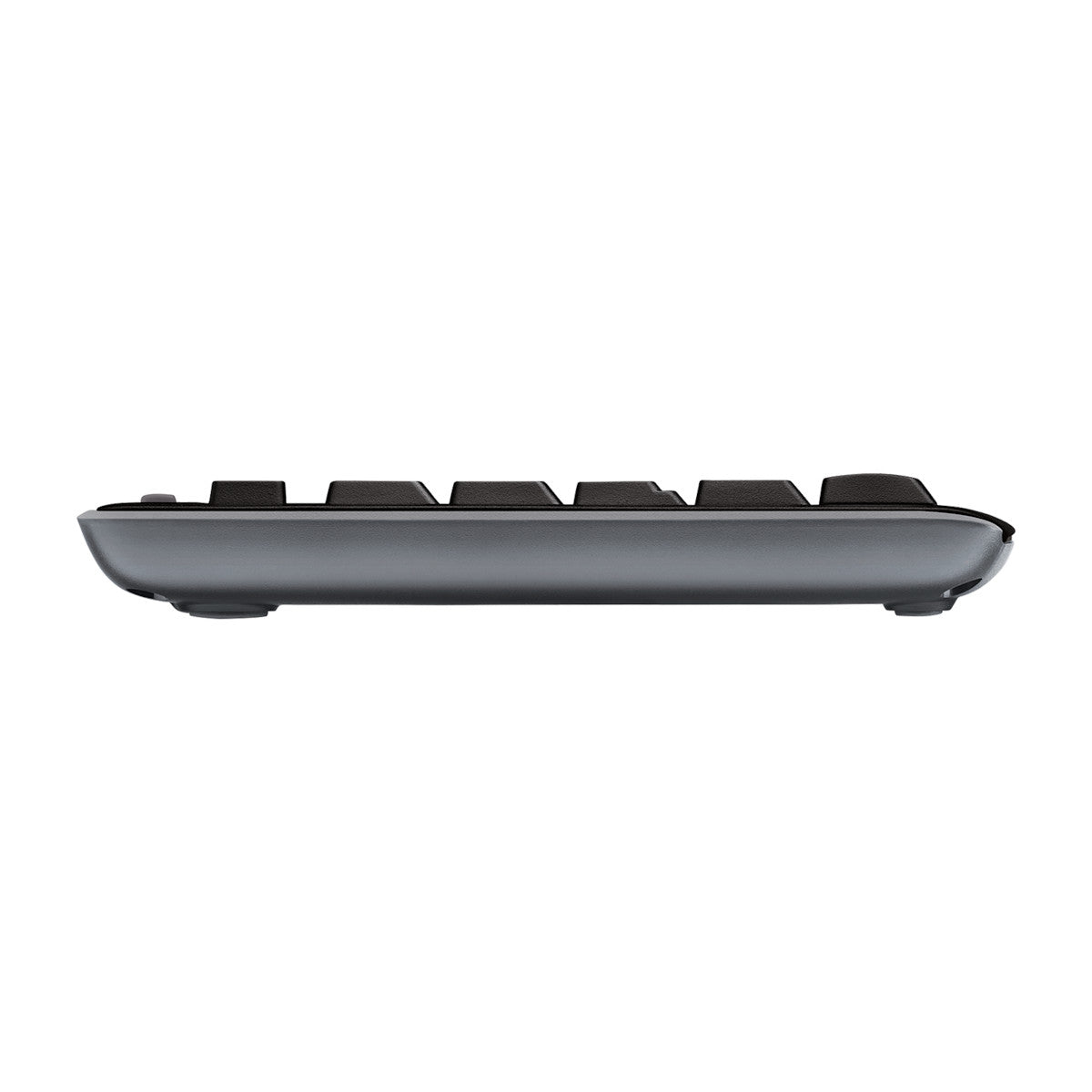 Teclado Logitech MK270, vista lateral