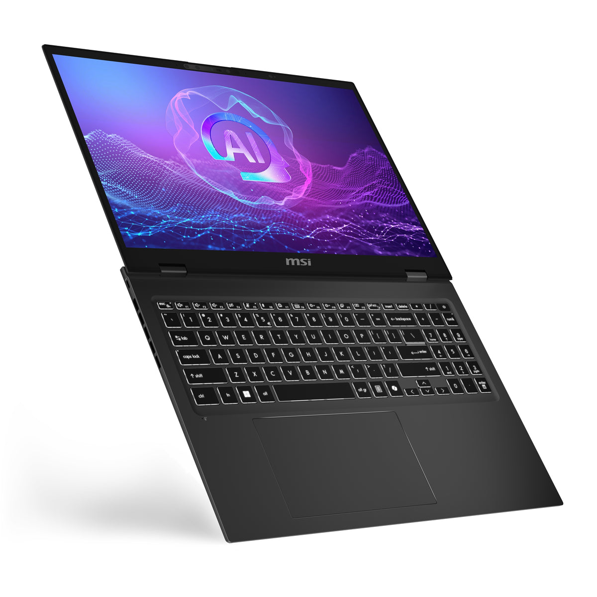 MSI Prestige 16 AI+ - teclado
