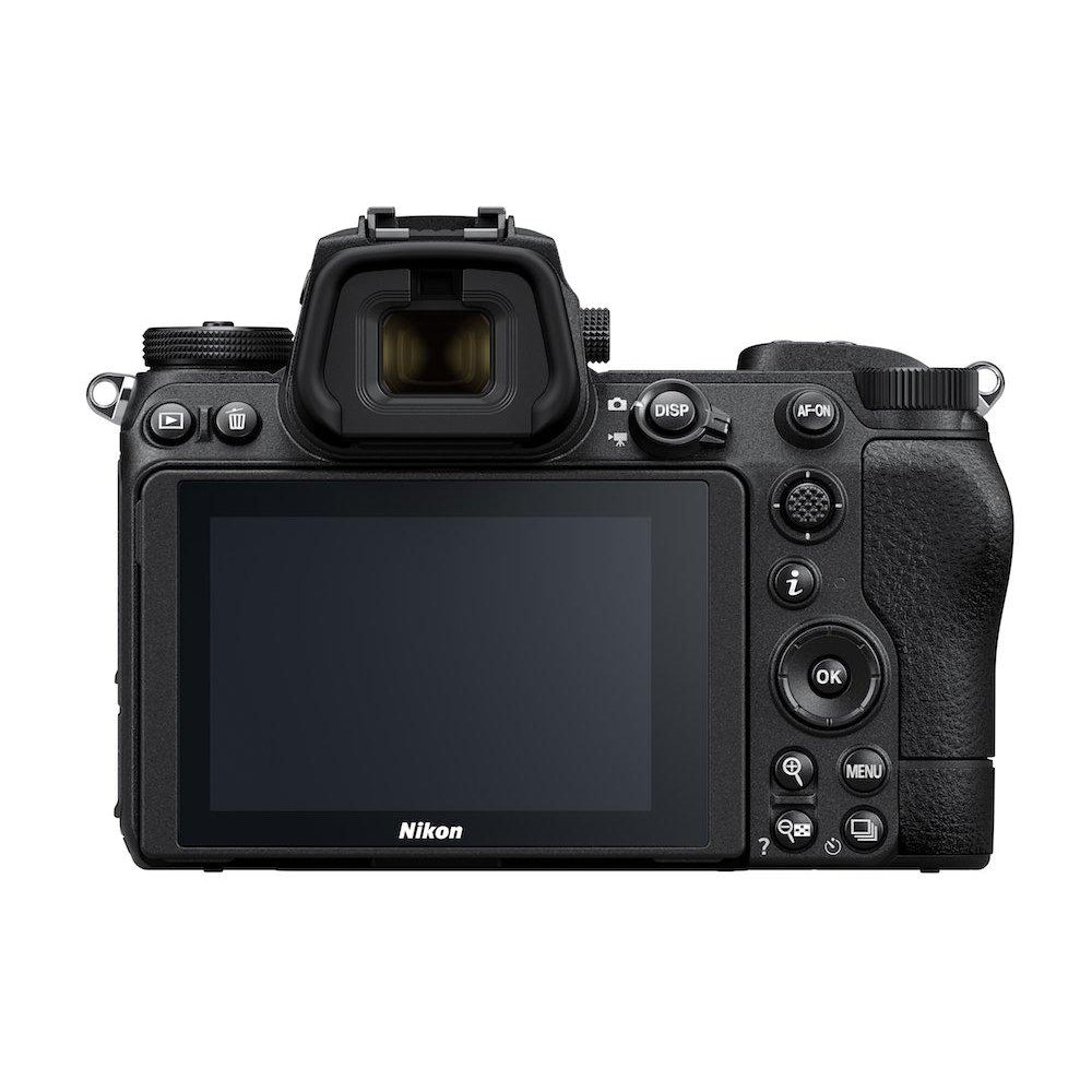 Nikon Z6 II - Kit 24-70mm f/4 S cuerpo vista trasera
