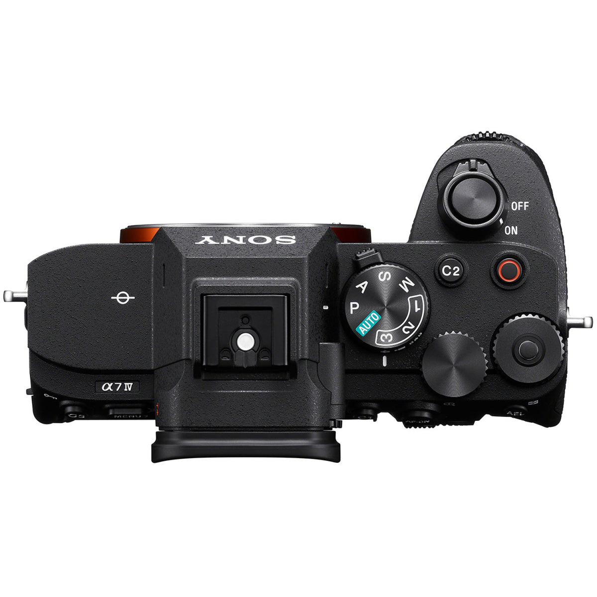 Sony Alpha 7 IV Body - vista superior