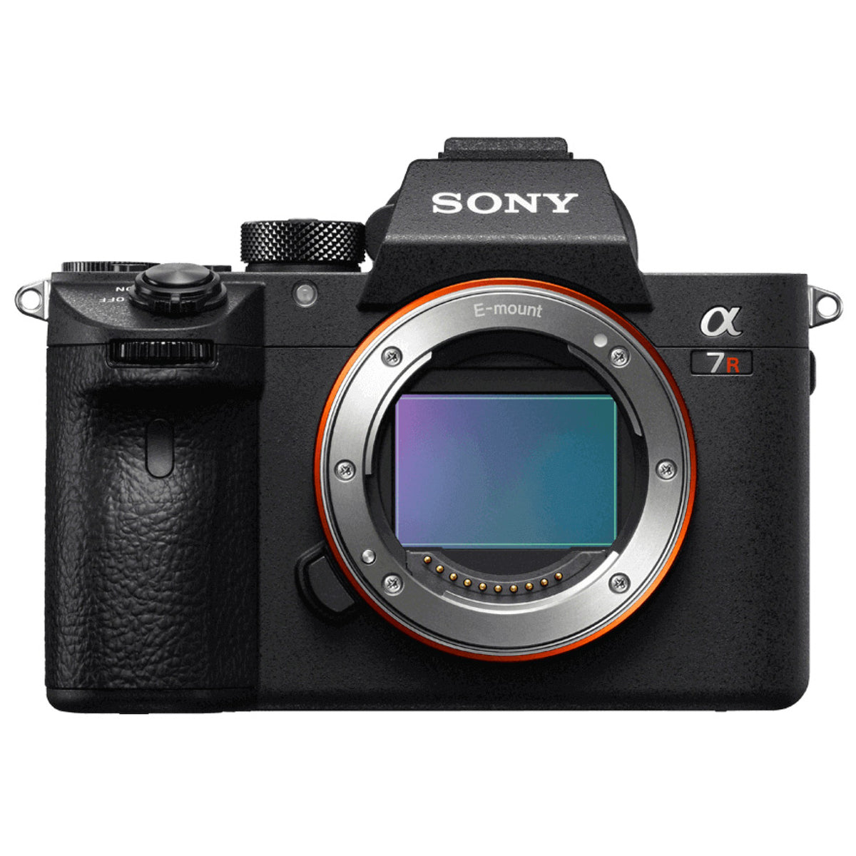 Sony Alpha 7R IV Body Negro - vista frontal