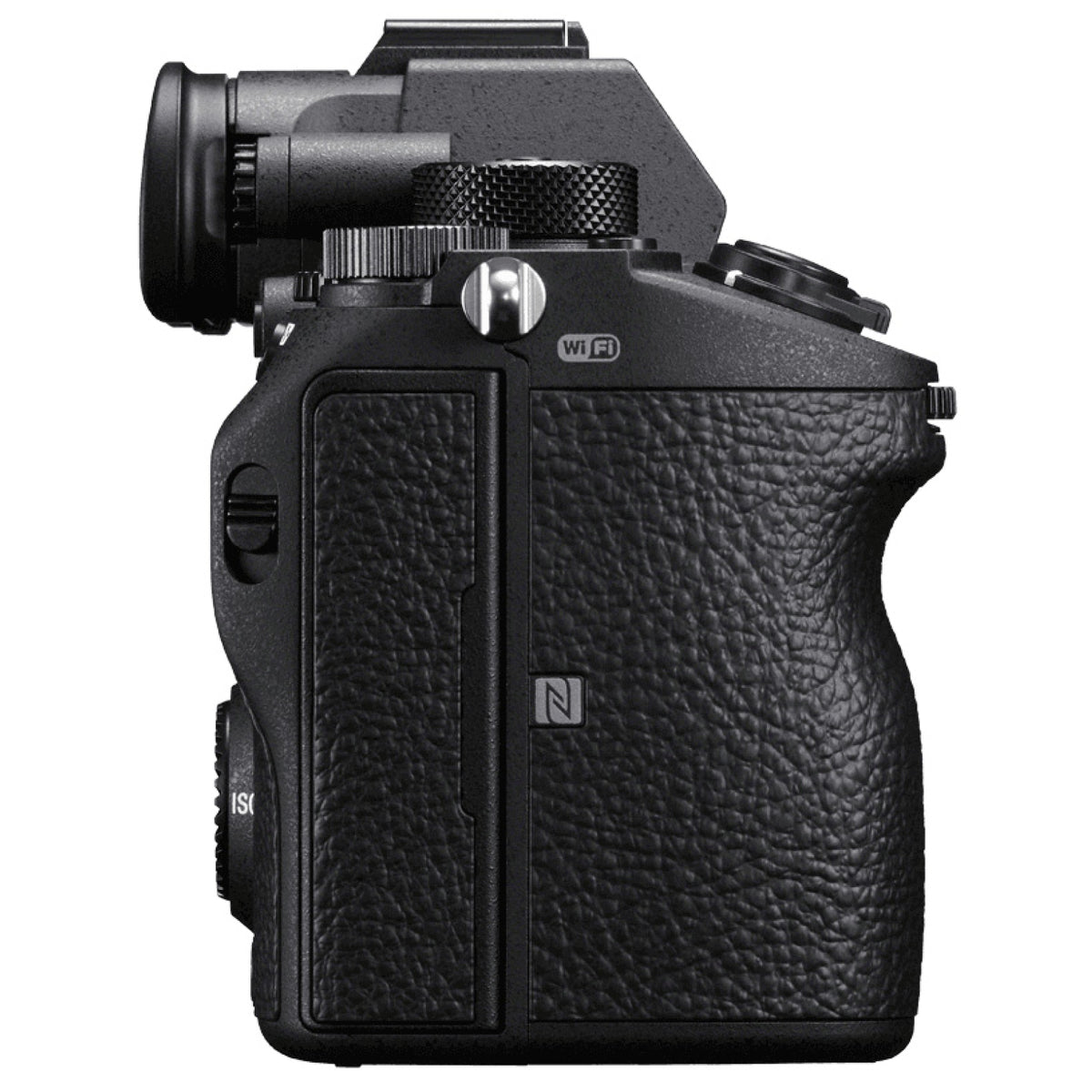 Sony Alpha 7R IV Body Negro - vista lateral izquierda