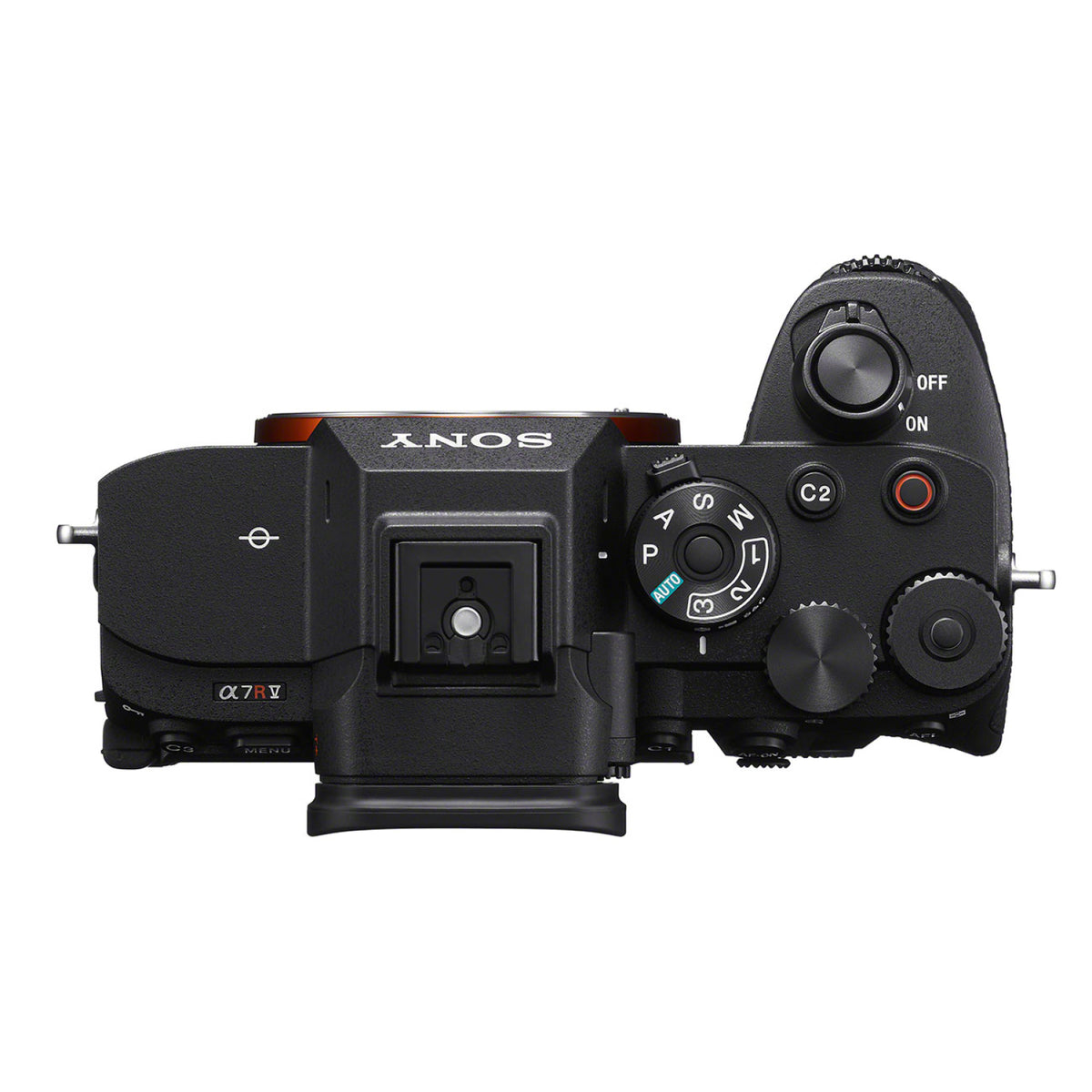 Sony Alpha 7R V Body - vista superior
