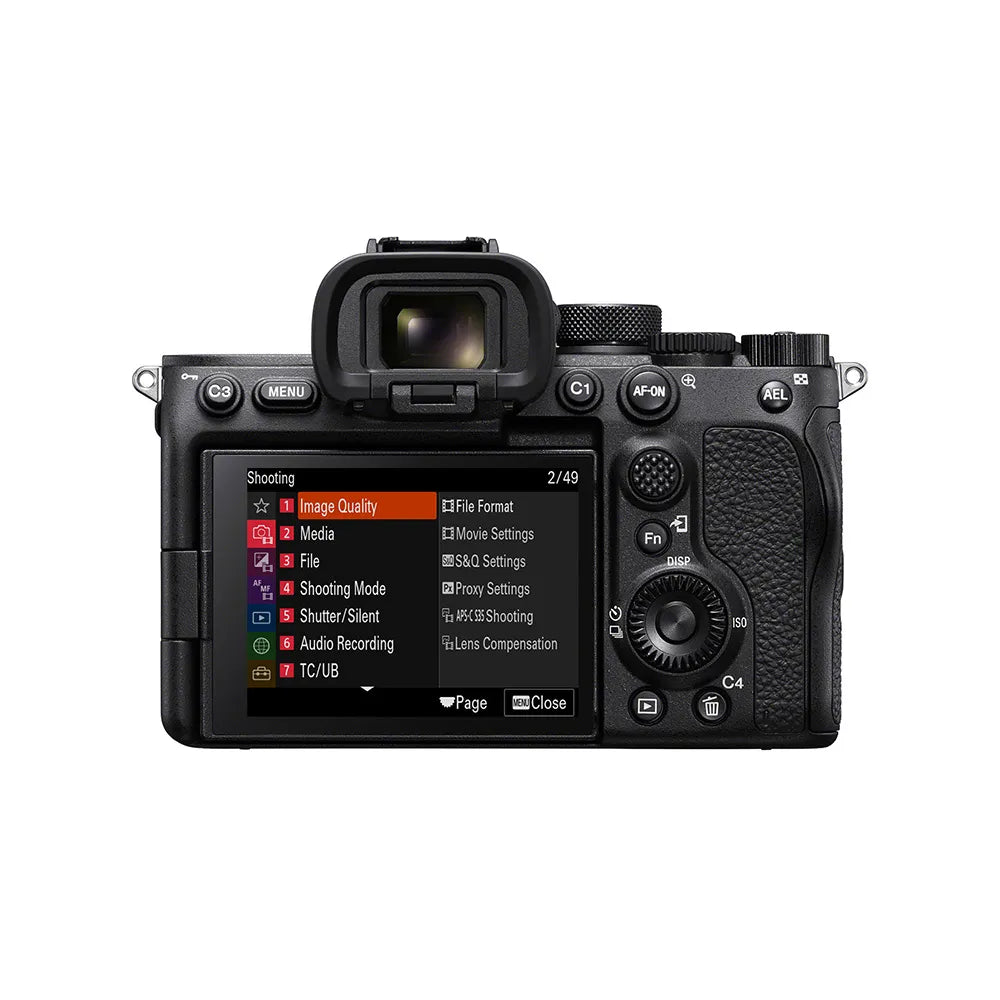 Sony Alpha 7S III Body - Mirrorless Full Frame 4K 120p - vista 2