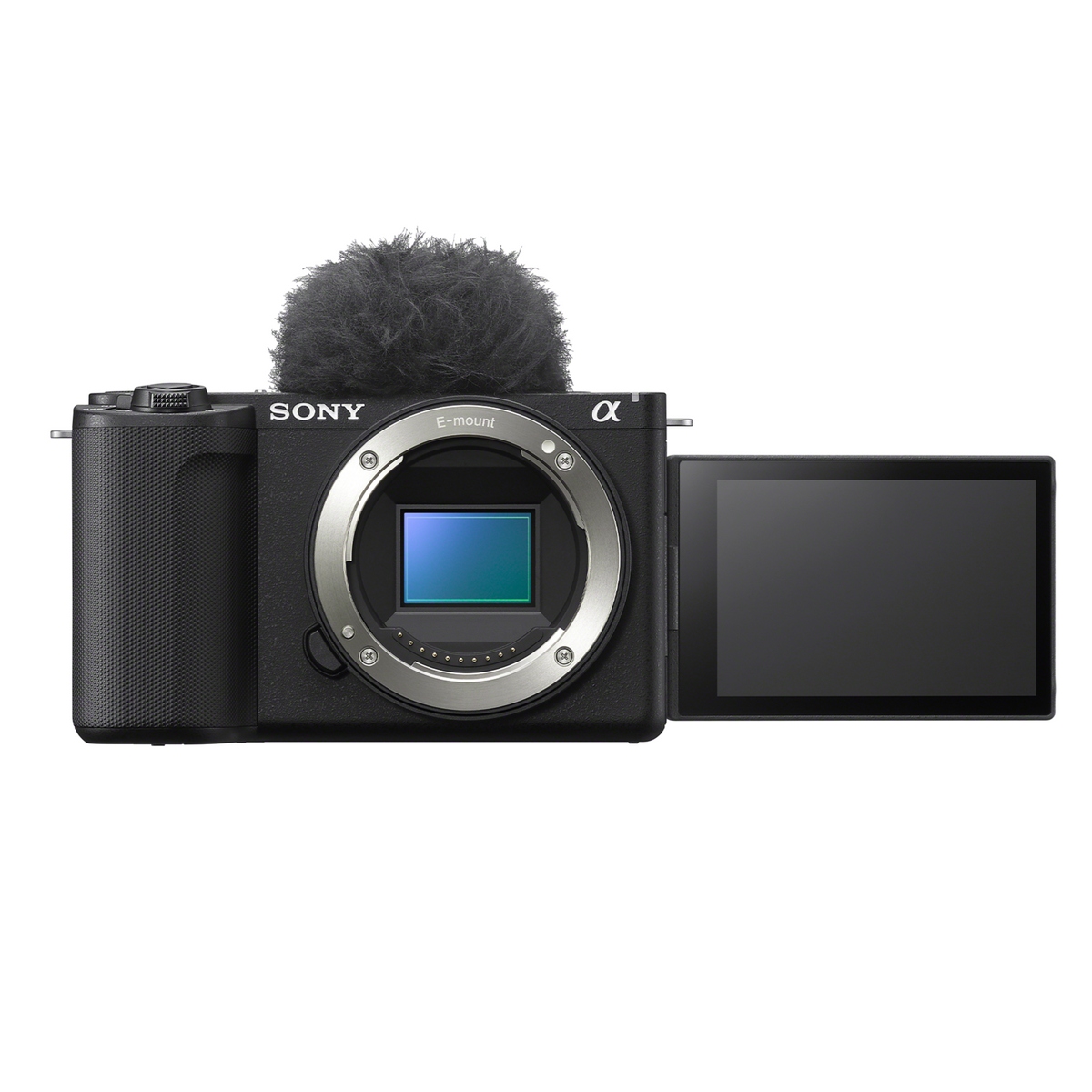Sony ZV-E10 II Body negra - vista frontal